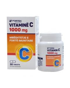 Suplement ushqimor për forcimin e imunitetit, me përmbajtje vitamine C, Eurivital Vitamin C 1000 mg