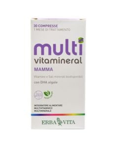 Suplement ushqimor Multivitamineral Mamma, me vitamina dhe kripëra minerale
