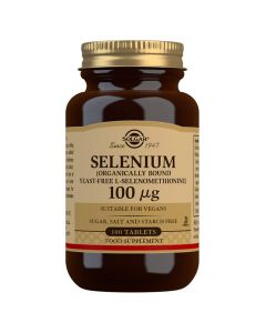 Suplement ushqimor me përmbajtje seleni, Solgar Selenium 100 mcg