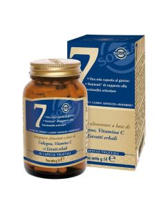 Suplement ushqimor për mirëmbajtjen e kockave dhe artikulacioneve, Solgar 7 Vitamin C & Collagen