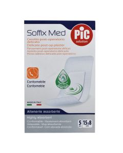 Soffix Med, Pic Solution, Ankerplast Delikat Pas Operacioneve, Shume Perthithes. 5 Cp 15 X 8 Cm