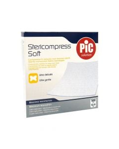 Stericompress Soft, Sterile Nonwoven Fabric Bandages, Ultra Gentile, Maximum Absorption.