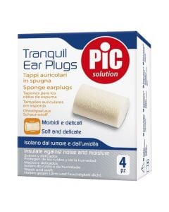 Tranquil Ear Plugs , Pic Solution, sponge earplugs , insulate against noise and moisture.