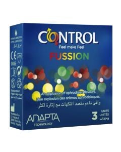 Control Condom sensual  X 3