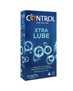 Control Condom Extra Lube X 6