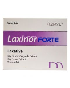 LaxinorForte food supplement, with laxative effect in cases of constipation