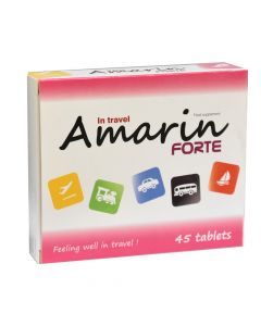 Tablets for the treatment of travel symptoms, Amarin Forte
