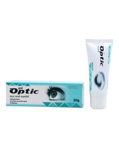 Optic gel for eye and eyelid