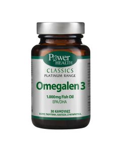 Suplement ushqimor me acide yndyrore Omega 3, Omega 3 Classics, 30 kapsula