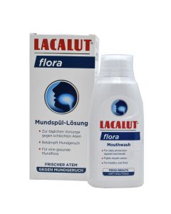 Solucion për shpëlarjen e gojës, Lacalut Flora, 300 ml