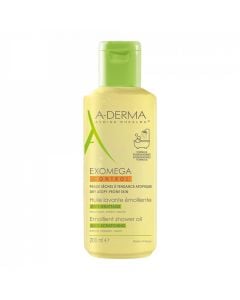 Cleansing oily lotion for atopic skin, A-dermis Exomega Control