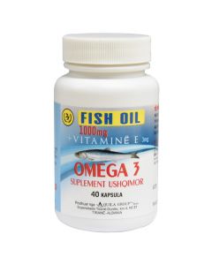 Omega-3 Me Vitame E, 40 Kapsula