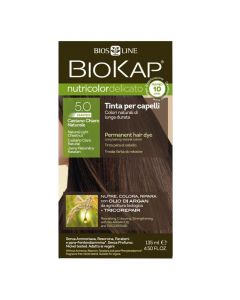 Bojë flokësh, 5.0 Light Brown, Nutricolor Color Delicate Rapid, BioKap
