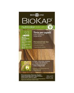 Bojë flokësh, 9.3 Very Light Golden Blonde, Nutricolor Color Delicate Rapid, BioKap