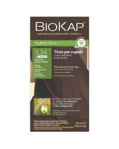 Bojë flokësh, 5.34 Light Brown Honey, Nutricolor Color Delicate Rapid, BioKap