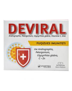 Nutritional supplement that activates the immune system, Fortex Deviral