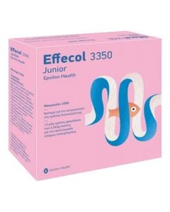 Suplement laksativ osmotik për trajtimin e kapsllëkut, Effecol 3350 Junior Epsilon Health, 12 bustina