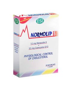 Suplement ushqimor për mirëmbajtjen e niveleve të kolesterolit në gjak, ESI Normolip 5, 30 kapsula