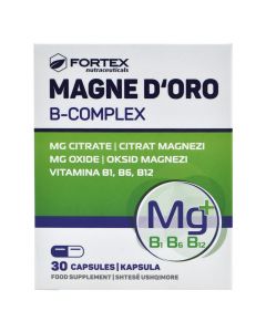 Suplement ushqimor me magnez dhe vitamina, Magne Doro B-Complex