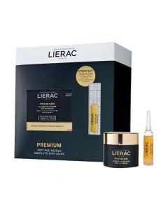 Krem hidratues anti-rrudhë dhe serum Cica-Filler, Lierac Premium Absolute