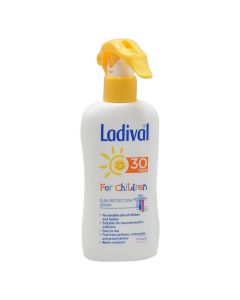 Sun protection spray, for children, with SPF 30, Ladival