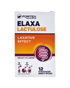 Liquid nutritional supplement, Fortex Elaxa, 12 sachets
