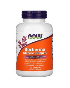 Suplement ushqimor për mirëmbajtjen e nivelit të glukozës në organizëm, NOW Berberine