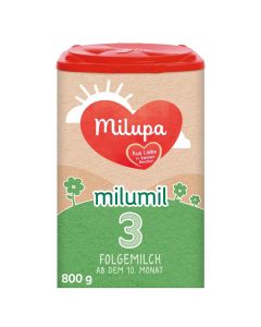 Milk formula for babies, Milumil 3, 800 gr, +10 months, 1 piece