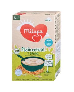 Drithëra organike për bebe, Milupa, 6 muajsh, 200 gr