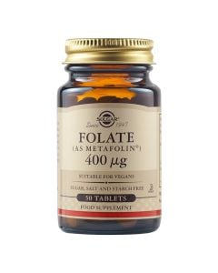Folate 400Mcg X50Tb As Metafol