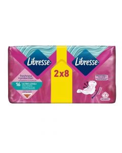Peceta higjenike, Libresse, Freshness & Protection Ultra Long+, 16 cope