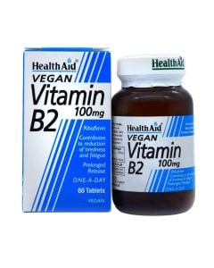 HEALTHAID VIT B2 100 MG 60S