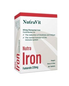 Nutravit iron fumarate 220mg 60