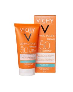 Capital Soleil Dry Touch Face Fluid Tinted SPF 50+ 50 ml