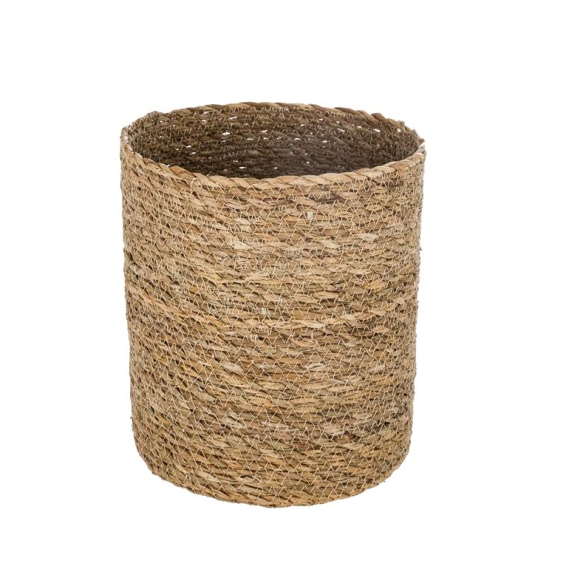 Shportë, S, kashtë, natyrale, 18xH18 cm | Megatek