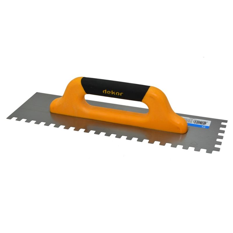 Notched trowel, 40 cm Megatek