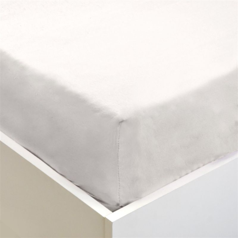 Bed linen, single, cotton, white, 90x190 cm Megatek
