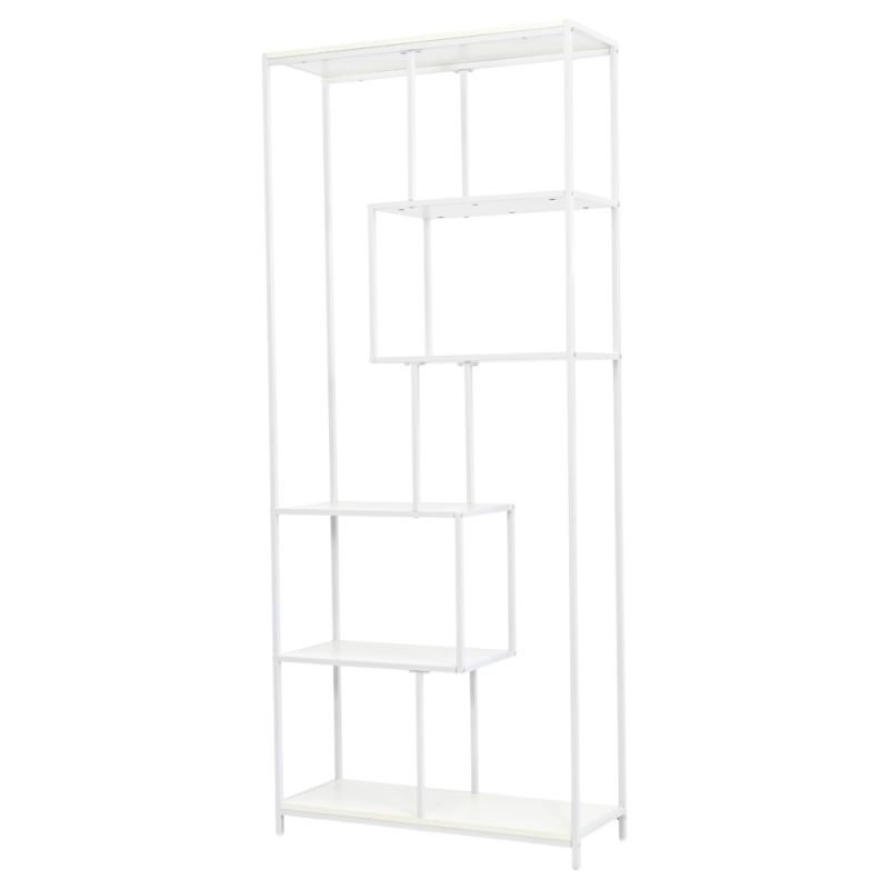 その他 gleam BLANCO SHELF 80 Multifunksional shelf, melamine top, metal structure, white,