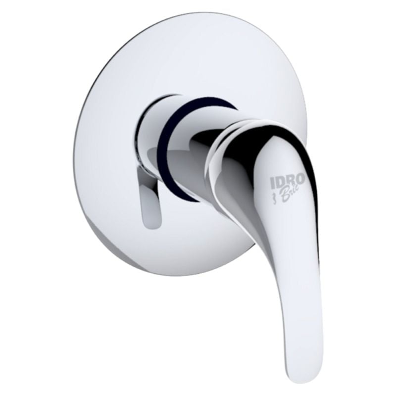 Concealed shower mixer, ''Fast'', bronze material, silver co