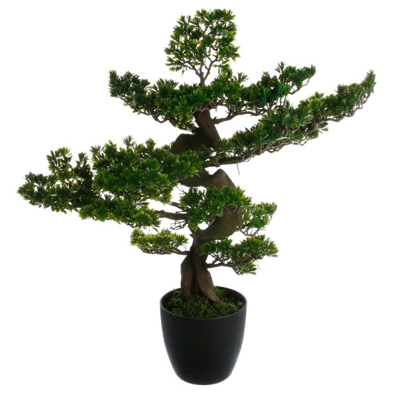 Artificia tree, bonsai, plastic, green, 80 cm Megatek