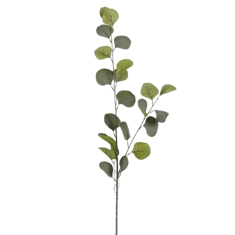 Artificial flower, Eucalyptus, plastic, green, 170 cm Mega