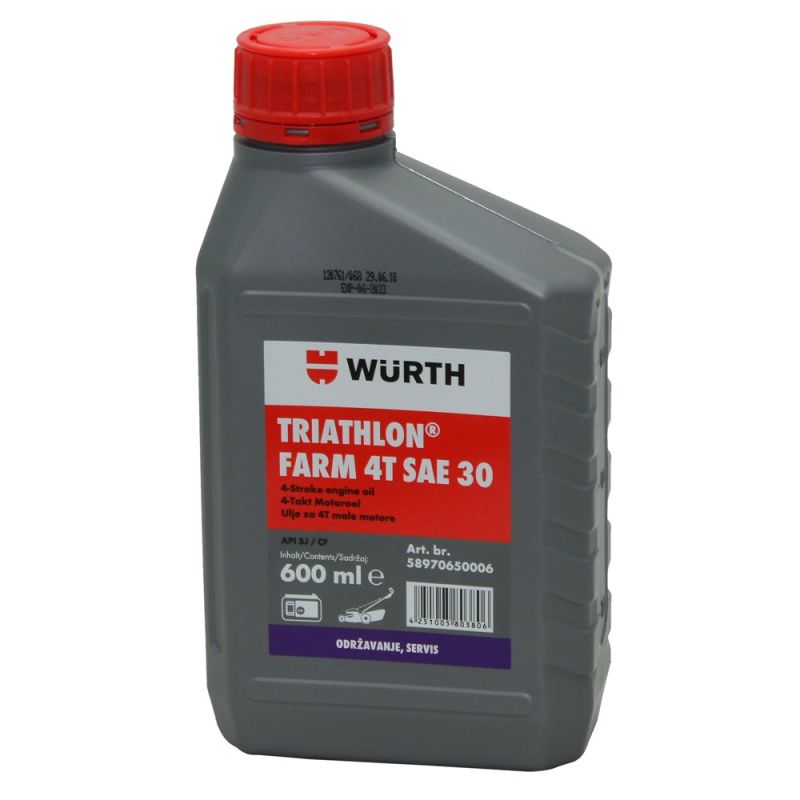 Engine oil 4 stroke, Farm, 4T SAE 30, 600 ml | Megatek