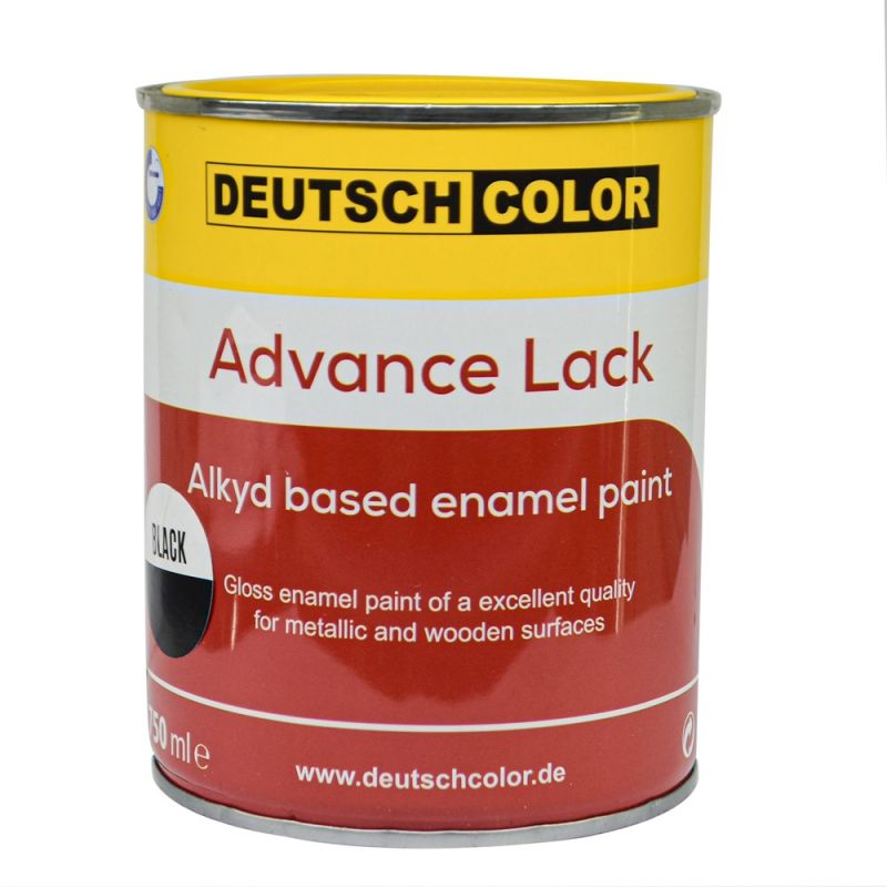 Oil paint (glossy), Advance Lack, black, 0.75 l Megatek
