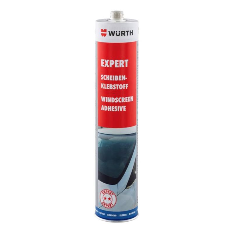 Car glass adhesive, Wurth, Expert, 310 ml, Black Megatek