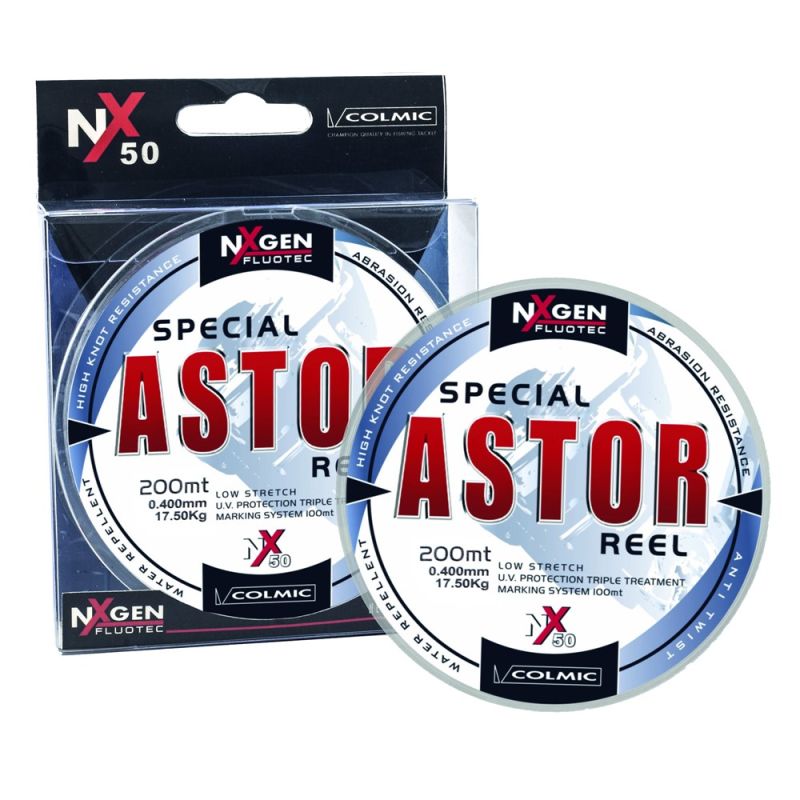 Fishing rod thread, Colmic, Astor, 200 m x 0.40 mm Megatek