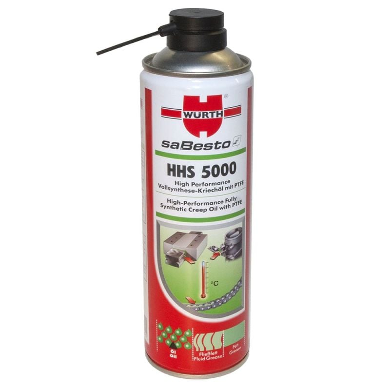 HHS Lube Haftschmiermittel 500 Ml – Hochdruckfett Für Draußen & Schwere Belastung