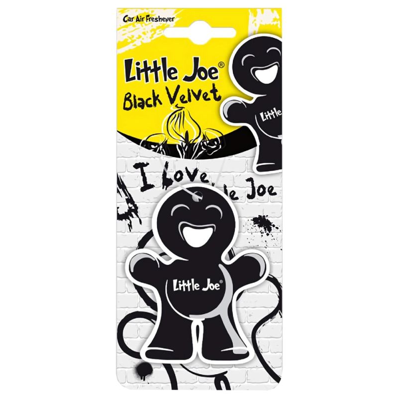 Car freshener, Little Joe Pepper, Black Velvet Megatek