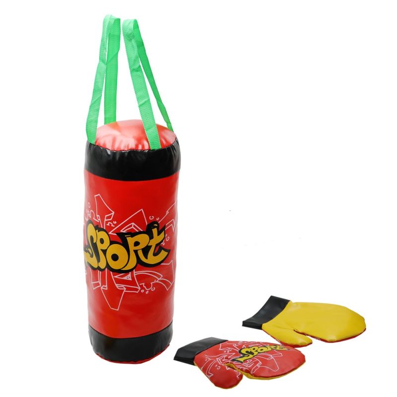 Boxing bag and gloves set, Try&Do, America Megatek