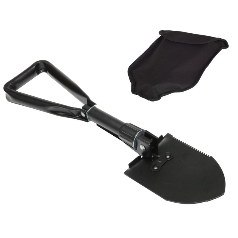 Folding camping shovel, Big, 15 x 56 cm, metal material Me