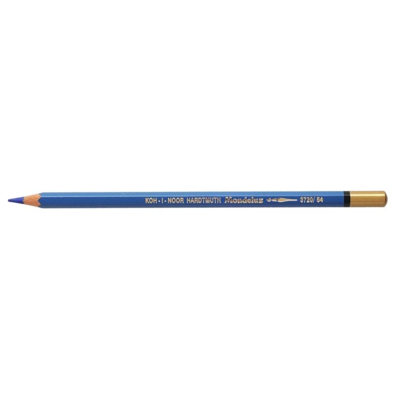 Koh-i-Noor 5340 Portamina Metallica 5,6 Mm - Corpo In Alluminio Con Temperamatite Integrato, Blu
